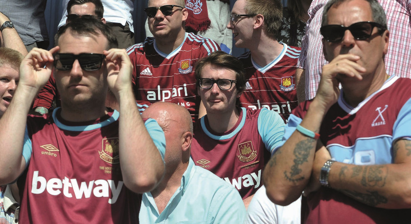West Ham fans