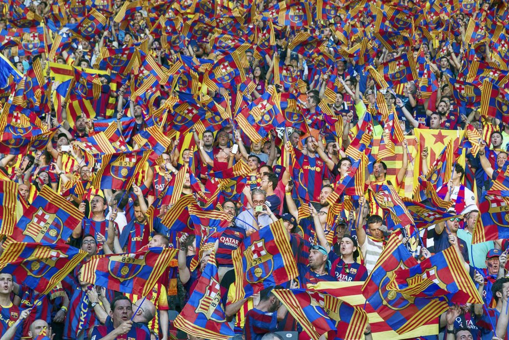 Barcelona fans