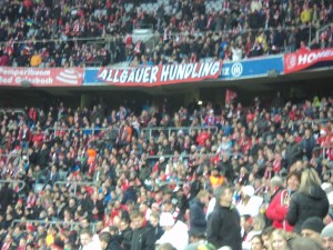 Bayern Munich stadium fans